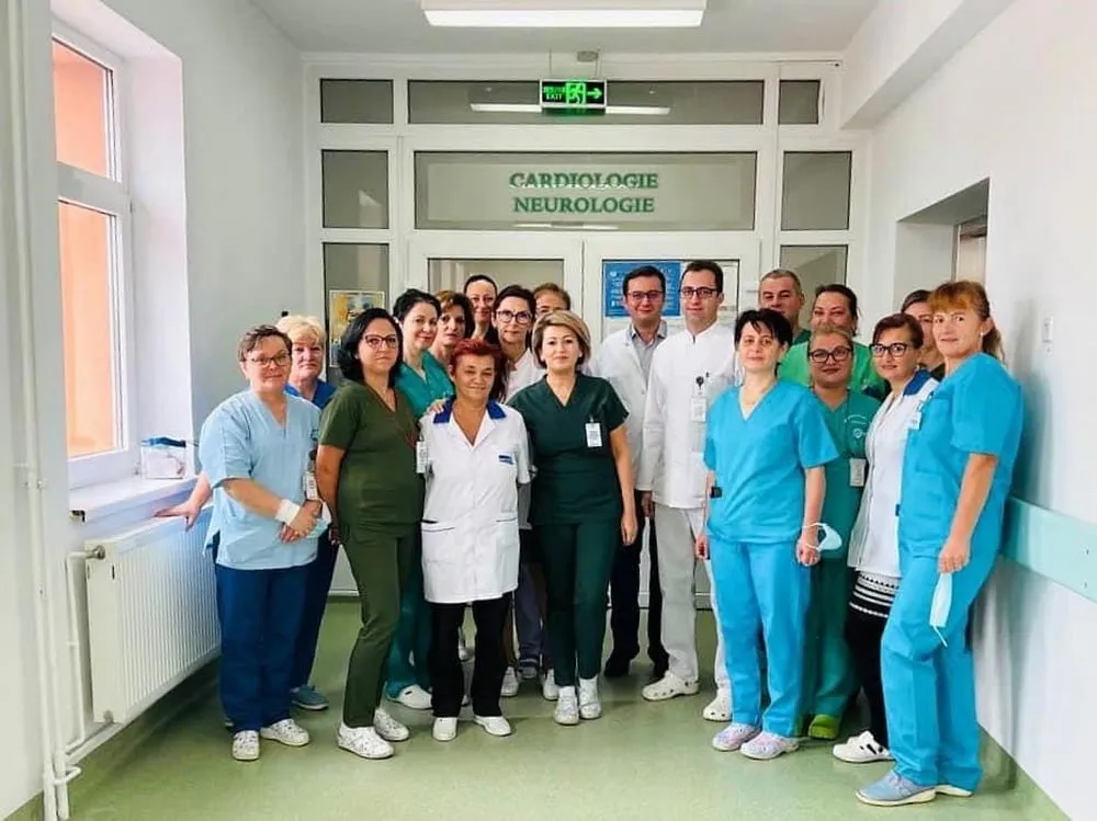 Echipa secției Cardiologie și neurologie